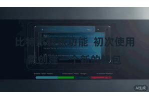 比特派转账功能  初次使用需创建一个新的钱包