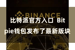比特派官方入口  Bitpie钱包发布了最新版块