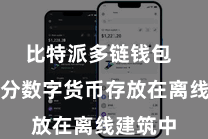 比特派多链钱包  将大部分数字货币存放在离线建筑中